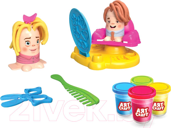 Изображение товара Набор для лепки Aяt Craft Веселый парикмахер 03458/ОР