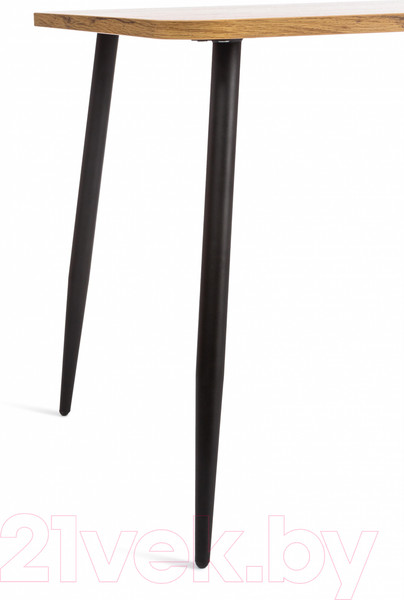 Изображение товара Обеденный стол Tetchair Pluto (дуб вотан/черный)