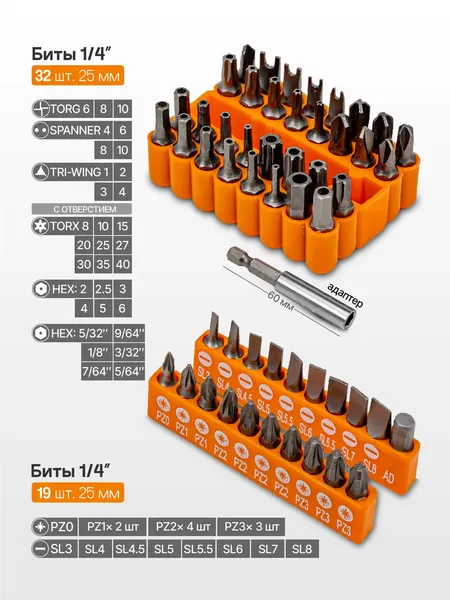 Изображение товара Универсальный набор инструментов ISMA ISMA-38841DS (56482)