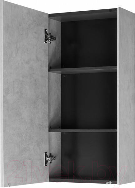 Изображение товара Шкаф-полупенал для ванной Акватон Марбл Слэйт (1A276403MH8A0)