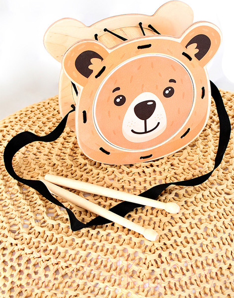 Изображение товара Музыкальная игрушка Mega Toys Барабан Мишка / 11335