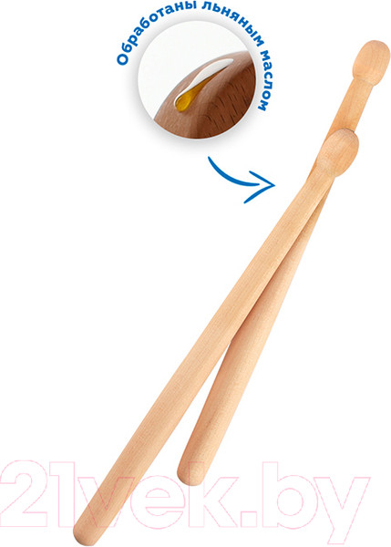 Изображение товара Музыкальная игрушка Mega Toys Барабан Тукан / 11668