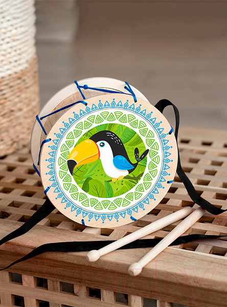 Изображение товара Музыкальная игрушка Mega Toys Барабан Тукан / 11668