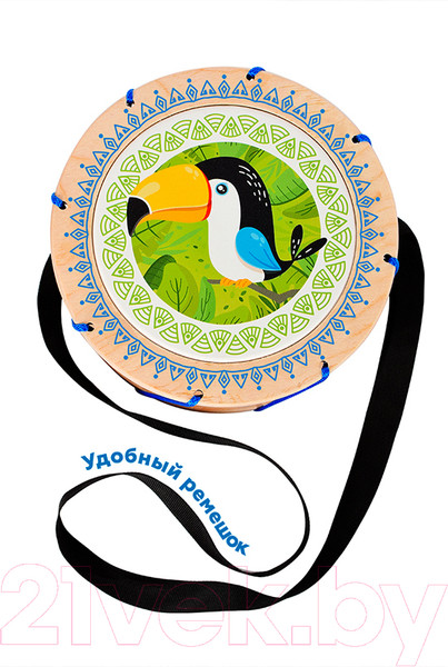 Изображение товара Музыкальная игрушка Mega Toys Барабан Тукан / 11668