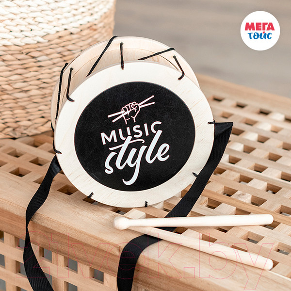 Изображение товара Музыкальная игрушка Mega Toys Барабан Music Style / 11779
