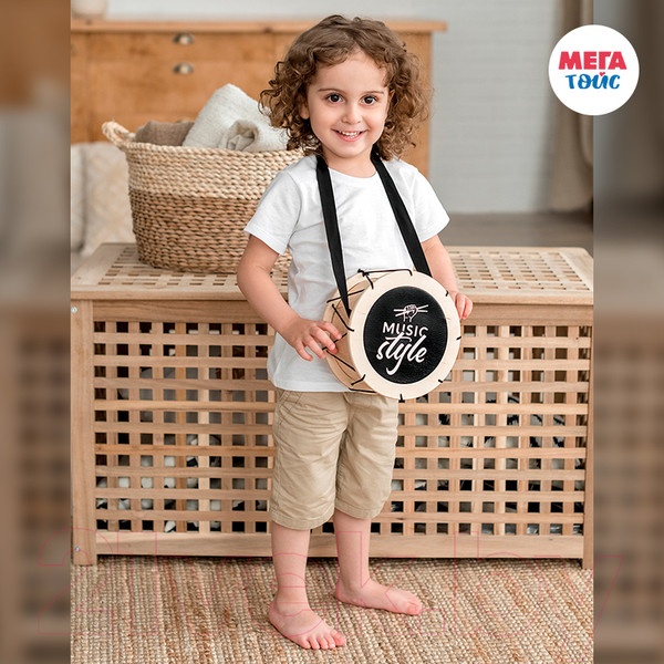 Изображение товара Музыкальная игрушка Mega Toys Барабан Music Style / 11779