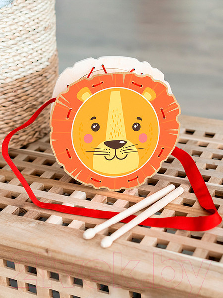 Изображение товара Музыкальная игрушка Mega Toys Барабан Львенок / 11224