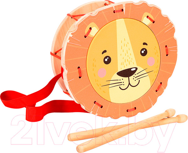 Изображение товара Музыкальная игрушка Mega Toys Барабан Львенок / 11224