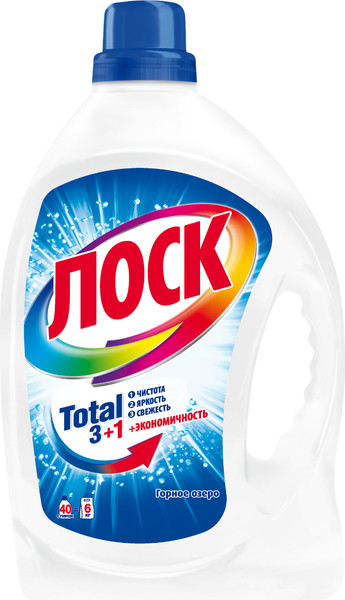 Изображение товара Гель для стирки ЛОСК Горное Озеро (2.6л)
