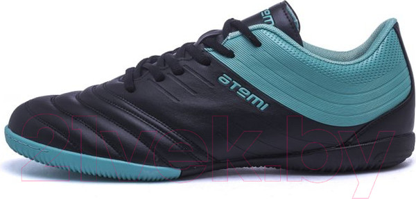 Изображение товара Бутсы футбольные Atemi Indoor Junior SBA-002 (черный/бирюзовый, р-р 38)