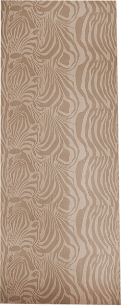 Изображение товара Коврик защитный Вилина Противоскользящий. Элемент 65x180 / 7177-Zebra_Brown (коричневый)