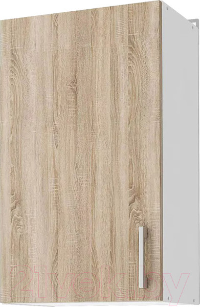 Изображение товара Шкаф навесной для кухни Stolline Уют 40 / СТЛ.275.01 (белый/дуб сонома)