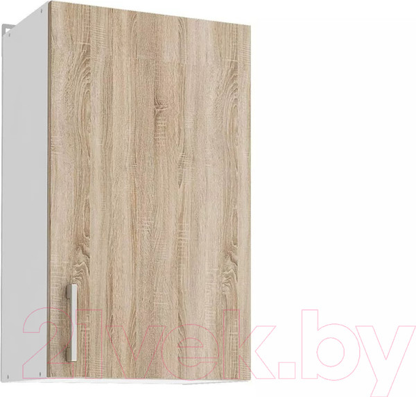 Изображение товара Шкаф навесной для кухни Stolline Уют 40 / СТЛ.275.01 (белый/дуб сонома)