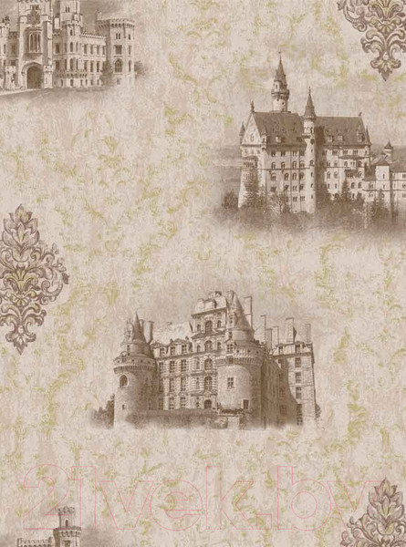 Изображение товара Бумажные обои Белобои Замки к-62 С25М-МО (дуплекс)