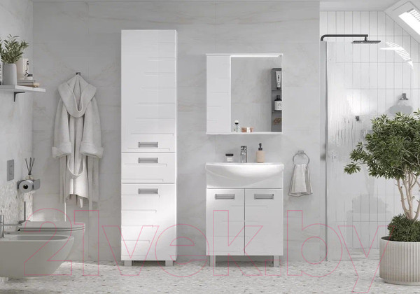 Изображение товара Тумба с умывальником Volna Joli 70.2D Балтика 70 (напольная)