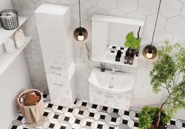 Изображение товара Тумба с умывальником Volna Joli 60.1Y Балтика 60 (подвесная)