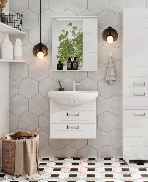 Изображение товара Тумба с умывальником Volna Joli 60.2Y Балтика 60 (подвесная)