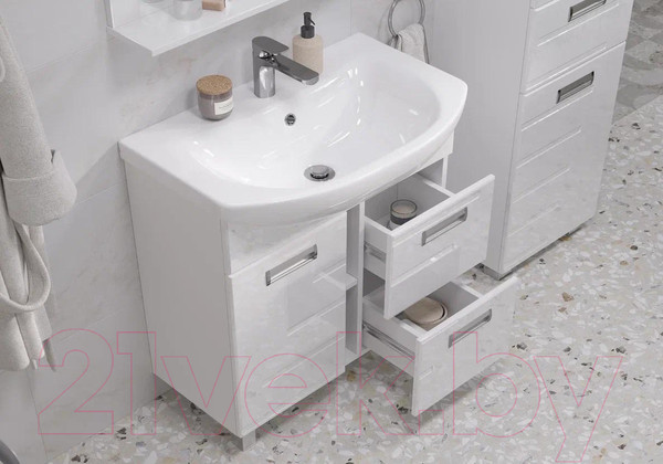 Изображение товара Тумба с умывальником Volna Joli 70.1D.2Y Балтика 70 (напольная)