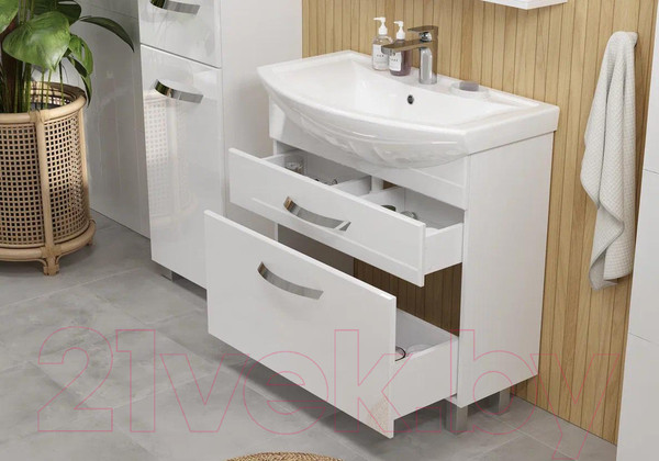 Изображение товара Тумба с умывальником Volna Onda 70.2Y Балтика 70 (напольная)