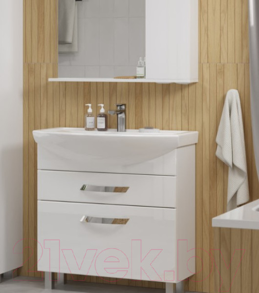 Изображение товара Тумба с умывальником Volna Onda 70.2Y Балтика 70 (напольная)