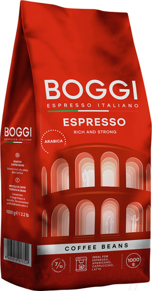 Изображение товара Кофе в зернах Boggi Espresso (1кг)