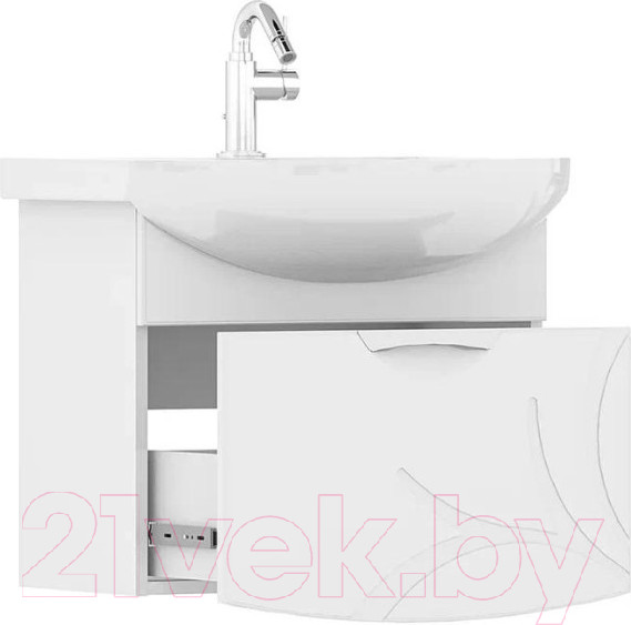 Изображение товара Тумба с умывальником Volna Adel 60.1Y Балтика 60 (подвесная)