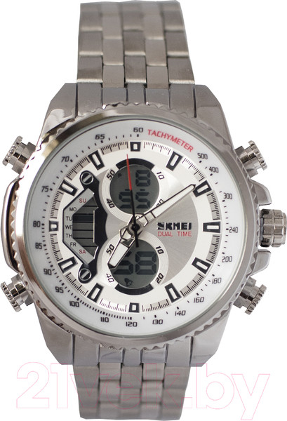 Изображение товара Часы наручные мужские Skmei 0993 (серебристый)