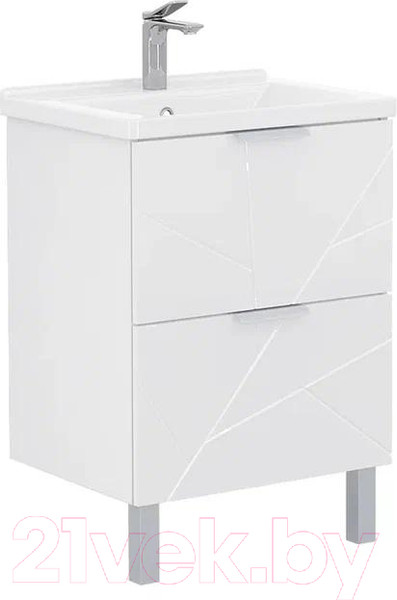 Изображение товара Тумба с умывальником Volna Twing 80.2Y Миранда 80 (напольная)