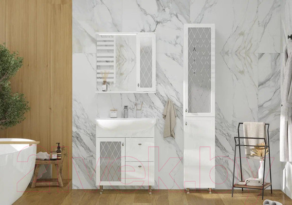 Изображение товара Тумба с умывальником Volna Milena 70.1D.2Y Балтика 70 (напольная)