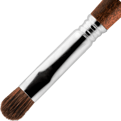 Изображение товара Кисть для рисования Escoda Versatil. Синтетика овальная №18 / S3046-18 (темно-коричневый)