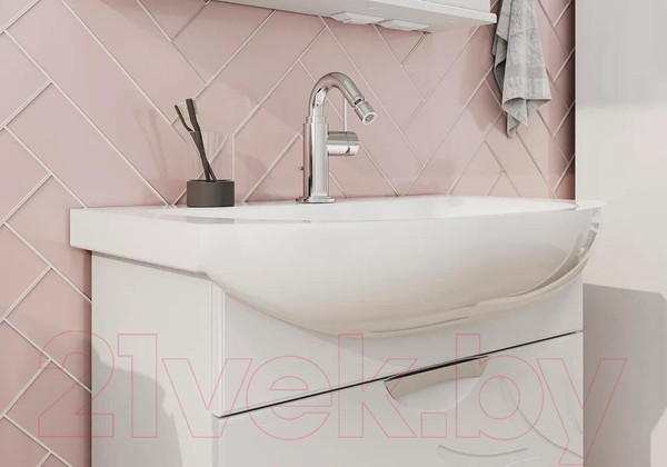 Изображение товара Тумба с умывальником Volna Adel 70.2Y Балтика 70 (напольная)