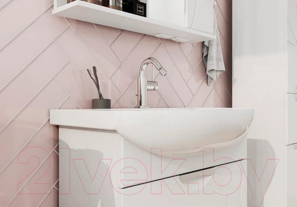 Изображение товара Тумба с умывальником Volna Adel 70.2Y Балтика 70 (напольная)