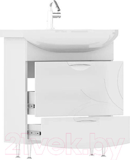 Изображение товара Тумба с умывальником Volna Adel 70.2Y Балтика 70 (напольная)