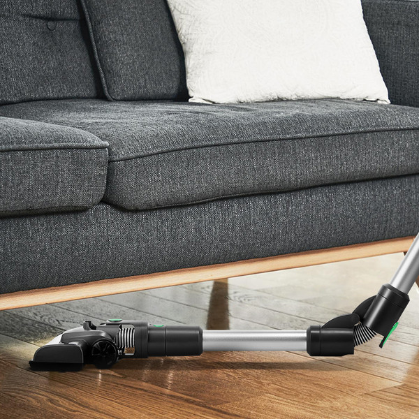 Изображение товара Вертикальный пылесос Kitfort КТ-5168-2 (черный/зеленый)