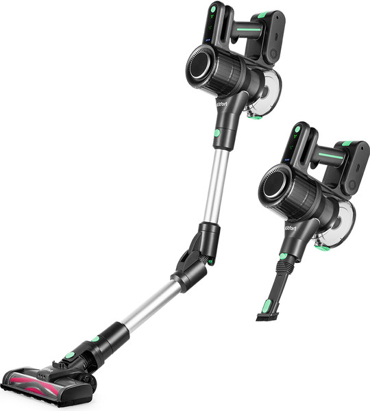 Изображение товара Вертикальный пылесос Kitfort КТ-5168-2 (черный/зеленый)