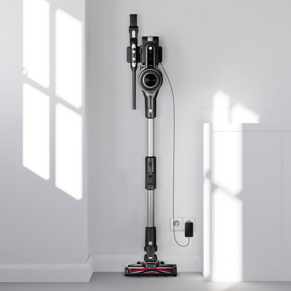 Изображение товара Вертикальный пылесос Kitfort КТ-5168-3 (черный/белый)