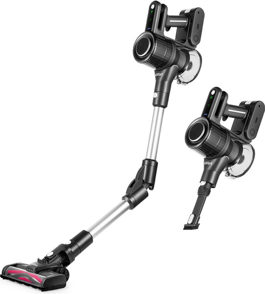 Изображение товара Вертикальный пылесос Kitfort КТ-5168-3 (черный/белый)