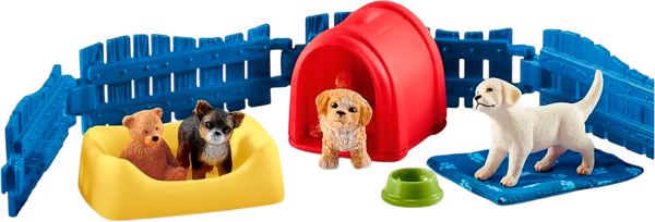 Изображение товара Игровой набор Schleich Манеж для щенков / 42480