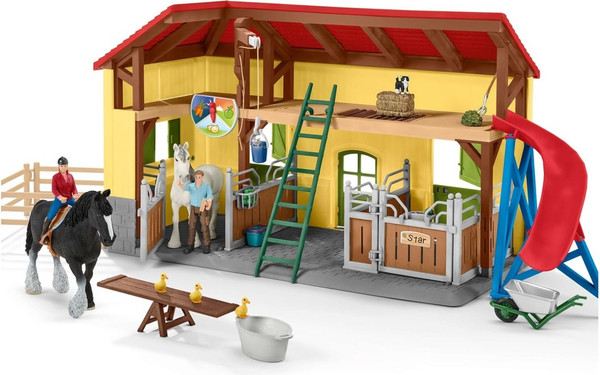 Изображение товара Игровой набор Schleich Конюшня / 42485