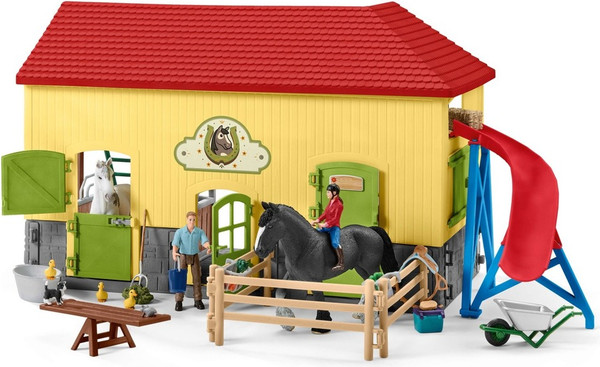 Изображение товара Игровой набор Schleich Конюшня / 42485