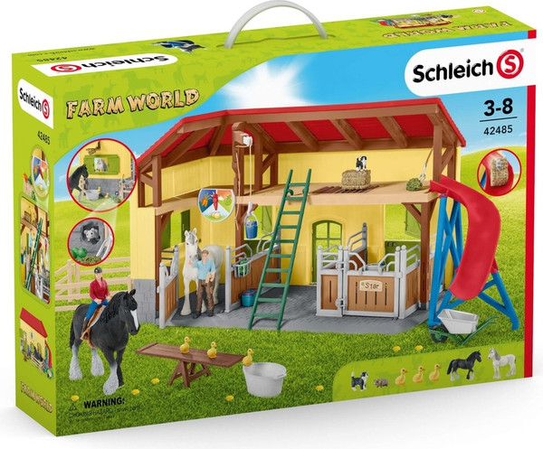 Изображение товара Игровой набор Schleich Конюшня / 42485