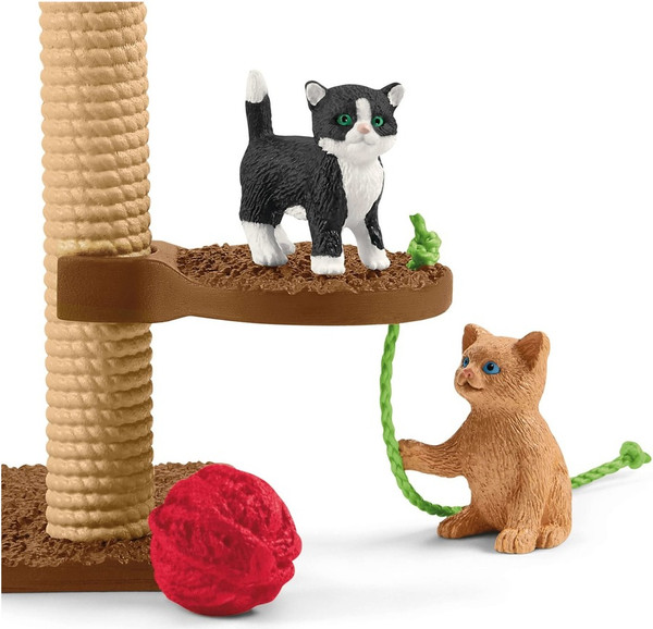 Изображение товара Игровой набор Schleich Комплекс для кошки и котят / 42501