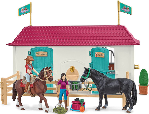 Изображение товара Игровой набор Schleich Horse Club Lakeside Конный двор / 42551
