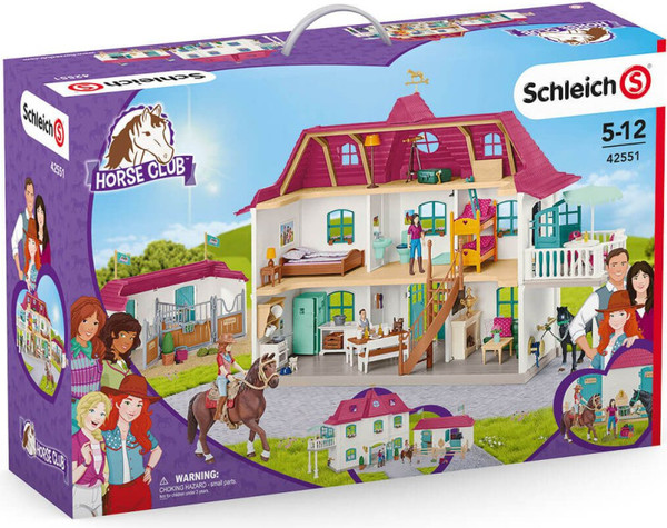Изображение товара Игровой набор Schleich Horse Club Lakeside Конный двор / 42551