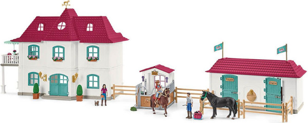 Изображение товара Игровой набор Schleich Horse Club Lakeside Конный двор / 42551