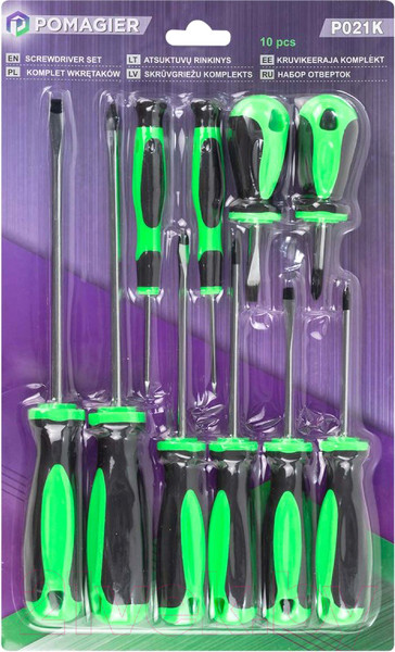 Изображение товара Набор отверток Помощник P021K