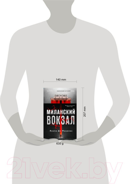 Изображение товара Книга Inspiria Миланский вокзал (Де Микелис Я.)