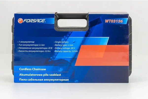 Изображение товара Пила цепная аккумуляторная Forsage F-WT03156(56460)