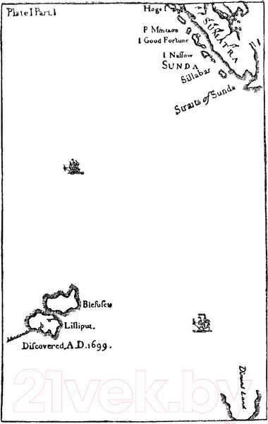 Изображение товара Книга Эксмо Путешествия Гулливера. Библиотека школьной классики (Свифт Д.)
