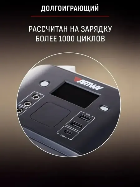 Изображение товара Портативное зарядное устройство Artway EA-177IS